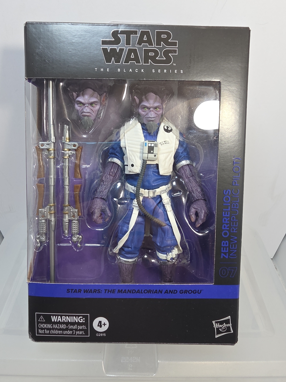 Star Wars Black Series Zeb Orrelios New Republic Pilot #07 Hasbro NIP (B4)